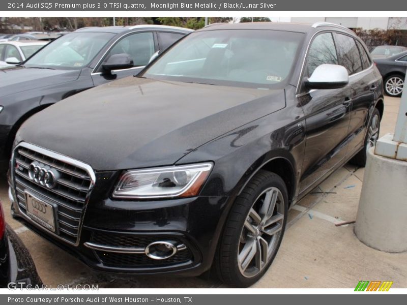 Moonlight Blue Metallic / Black/Lunar Silver 2014 Audi SQ5 Premium plus 3.0 TFSI quattro