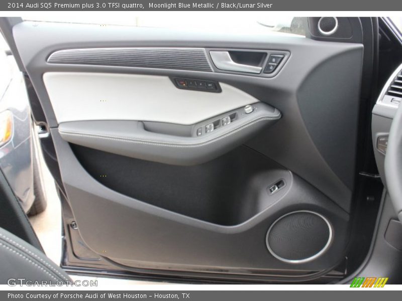 Moonlight Blue Metallic / Black/Lunar Silver 2014 Audi SQ5 Premium plus 3.0 TFSI quattro