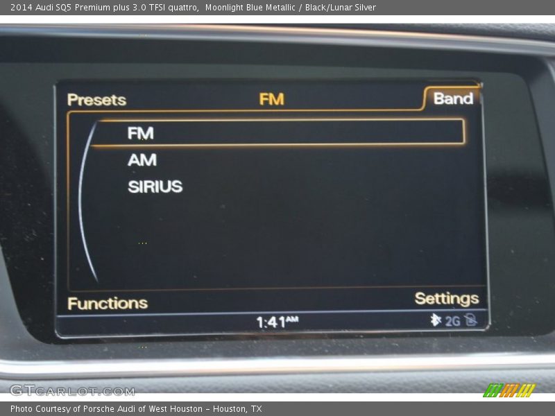 Moonlight Blue Metallic / Black/Lunar Silver 2014 Audi SQ5 Premium plus 3.0 TFSI quattro