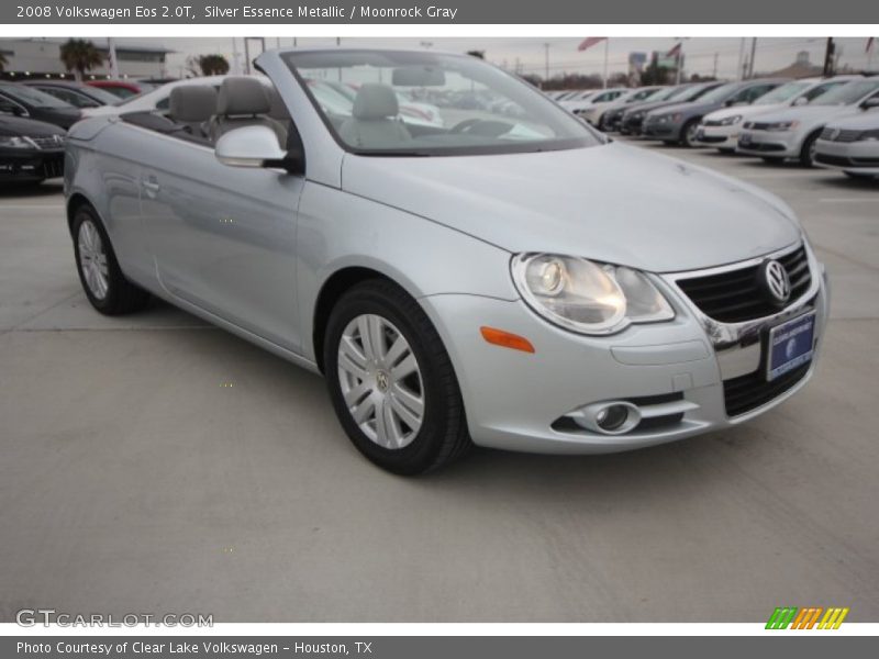 Silver Essence Metallic / Moonrock Gray 2008 Volkswagen Eos 2.0T