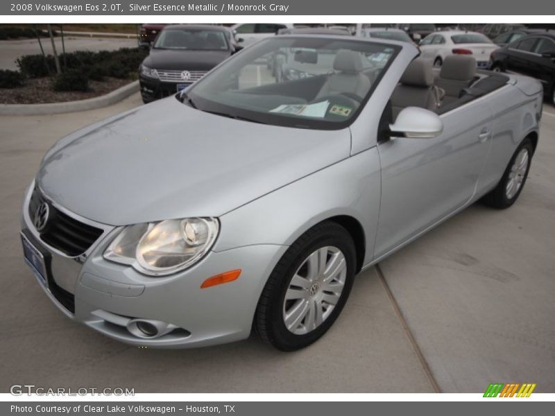 Silver Essence Metallic / Moonrock Gray 2008 Volkswagen Eos 2.0T