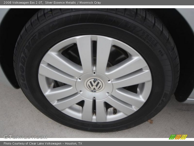 Silver Essence Metallic / Moonrock Gray 2008 Volkswagen Eos 2.0T
