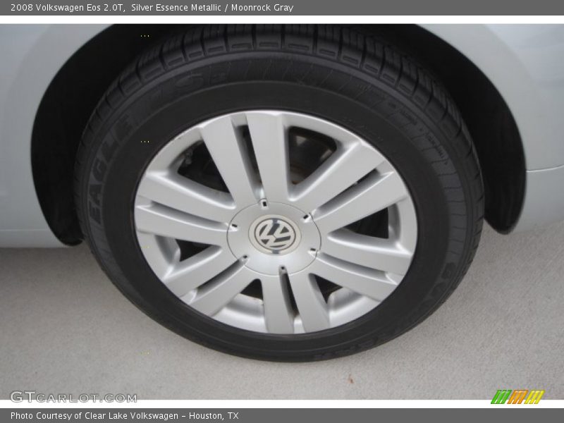Silver Essence Metallic / Moonrock Gray 2008 Volkswagen Eos 2.0T