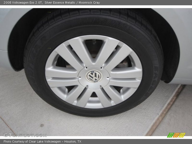 Silver Essence Metallic / Moonrock Gray 2008 Volkswagen Eos 2.0T