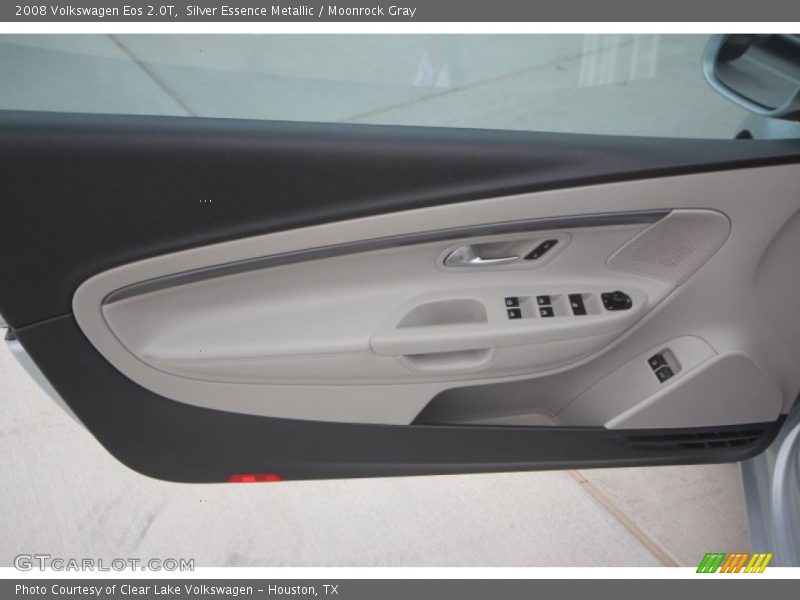 Silver Essence Metallic / Moonrock Gray 2008 Volkswagen Eos 2.0T
