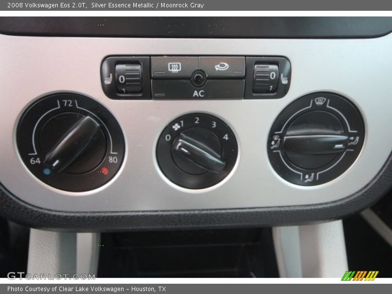 Silver Essence Metallic / Moonrock Gray 2008 Volkswagen Eos 2.0T