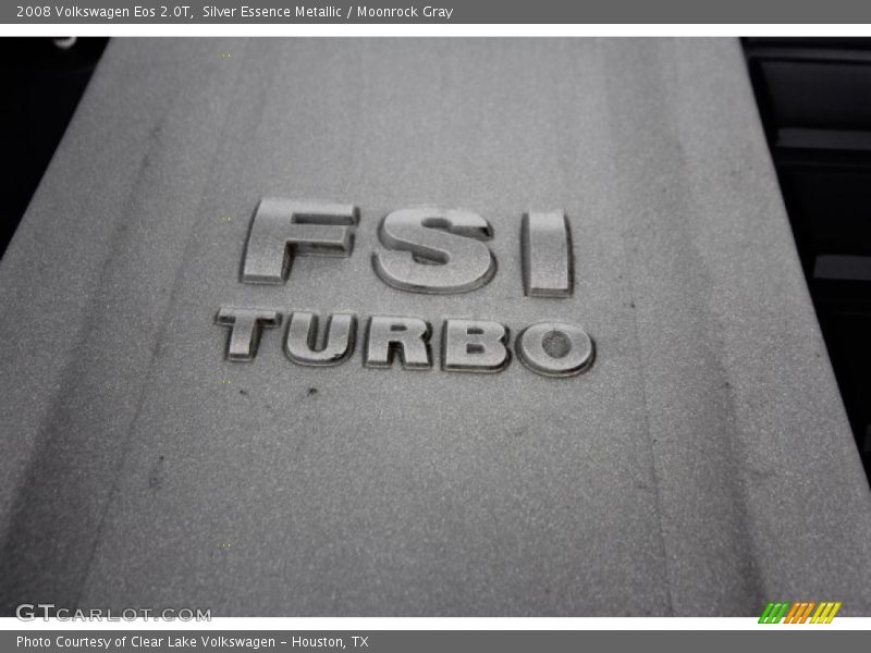 Silver Essence Metallic / Moonrock Gray 2008 Volkswagen Eos 2.0T
