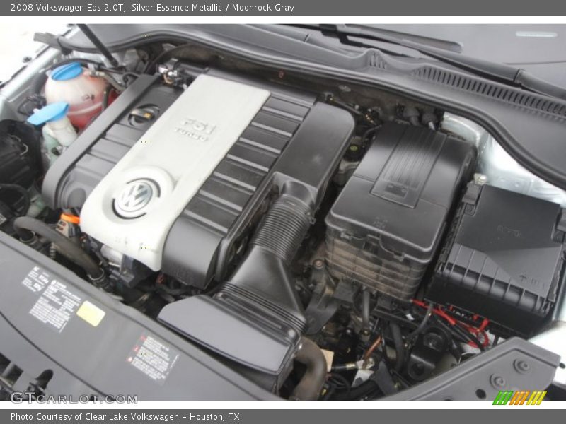 Silver Essence Metallic / Moonrock Gray 2008 Volkswagen Eos 2.0T