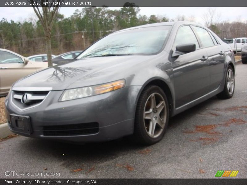 Anthracite Metallic / Quartz 2005 Acura TL 3.2