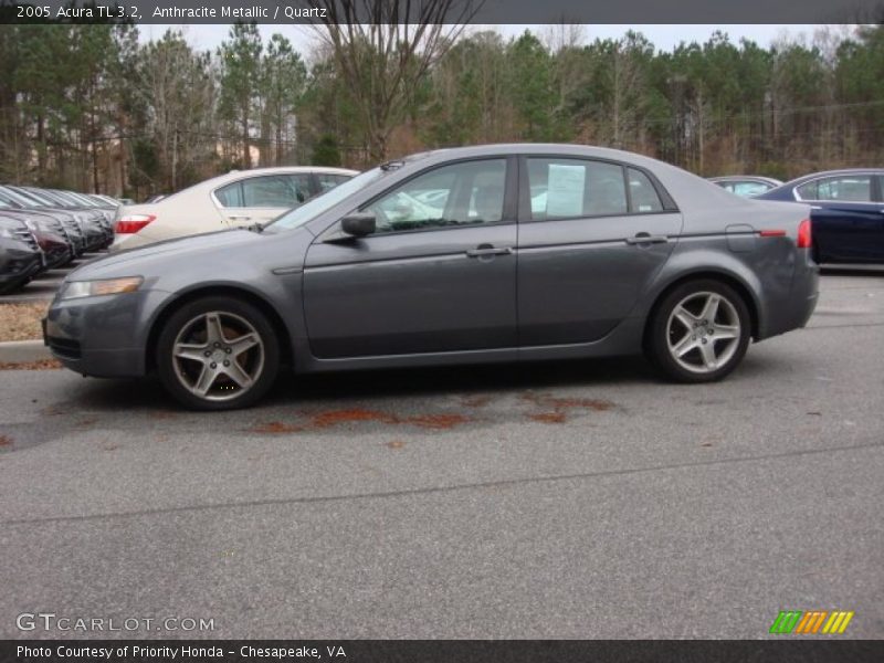 Anthracite Metallic / Quartz 2005 Acura TL 3.2