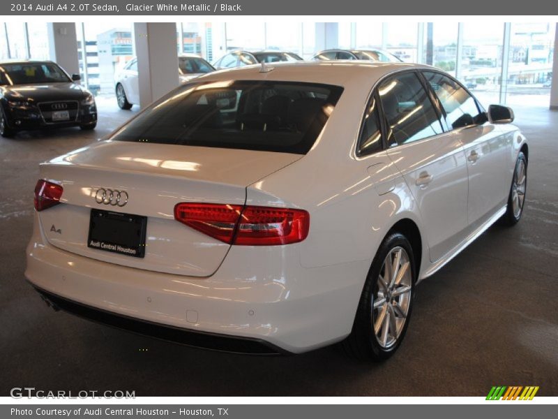 Glacier White Metallic / Black 2014 Audi A4 2.0T Sedan