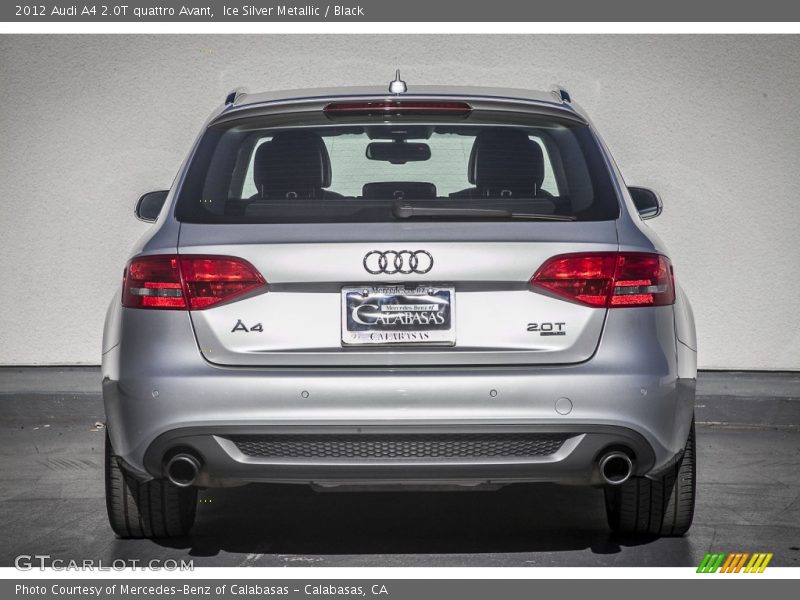 Ice Silver Metallic / Black 2012 Audi A4 2.0T quattro Avant