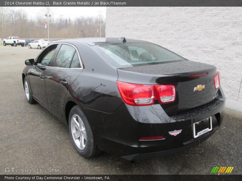 Black Granite Metallic / Jet Black/Titanium 2014 Chevrolet Malibu LS