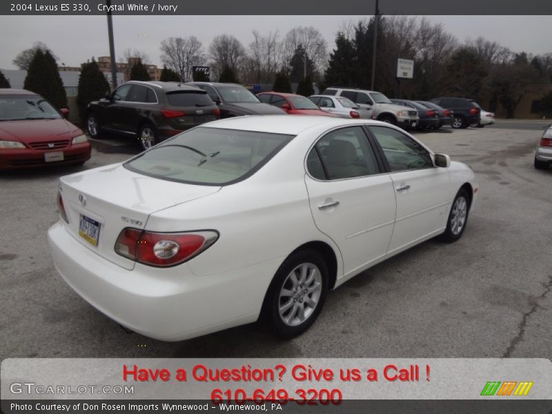 Crystal White / Ivory 2004 Lexus ES 330