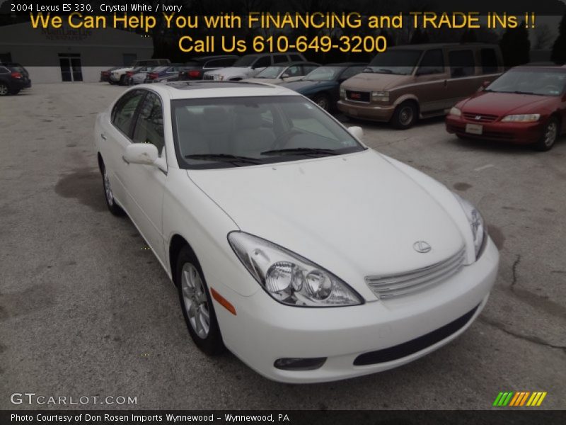 Crystal White / Ivory 2004 Lexus ES 330