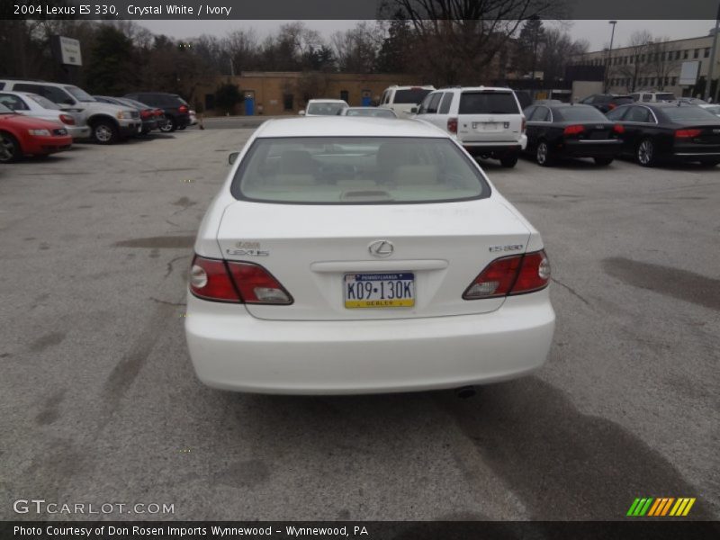 Crystal White / Ivory 2004 Lexus ES 330
