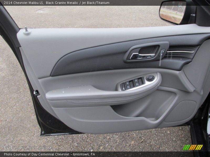 Black Granite Metallic / Jet Black/Titanium 2014 Chevrolet Malibu LS