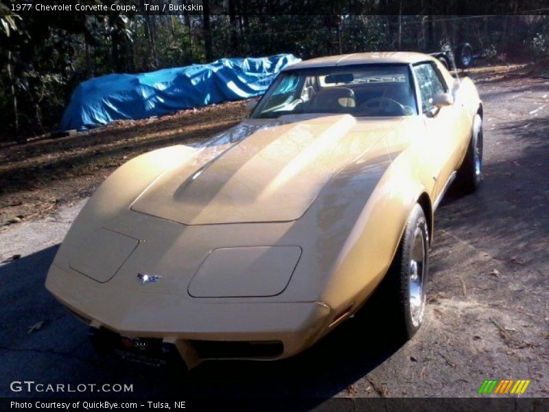 Tan / Buckskin 1977 Chevrolet Corvette Coupe