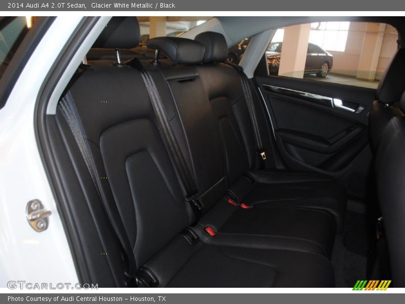 Glacier White Metallic / Black 2014 Audi A4 2.0T Sedan