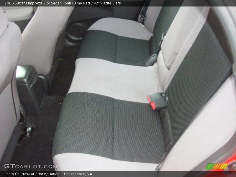 San Remo Red / Anthracite Black 2006 Subaru Impreza 2.5i Sedan