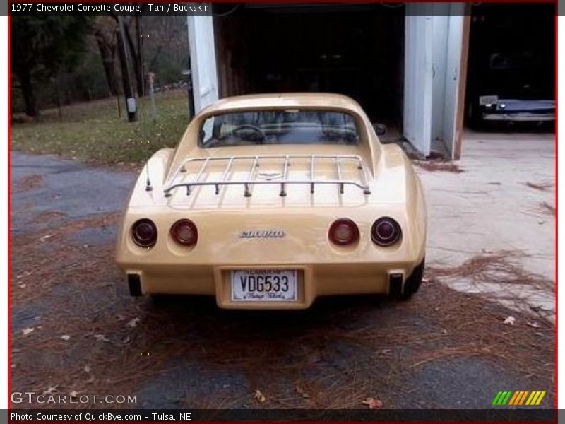Tan / Buckskin 1977 Chevrolet Corvette Coupe