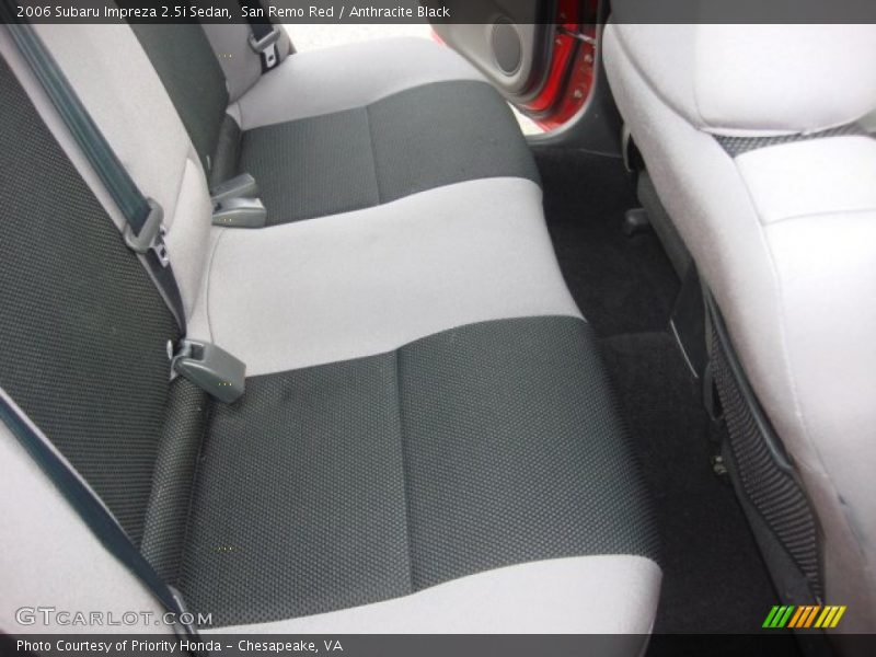 San Remo Red / Anthracite Black 2006 Subaru Impreza 2.5i Sedan