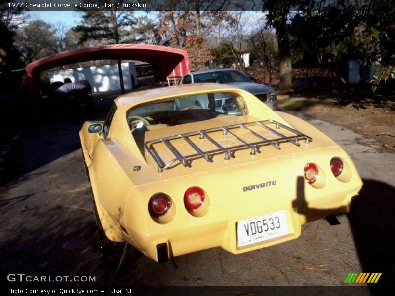 Tan / Buckskin 1977 Chevrolet Corvette Coupe