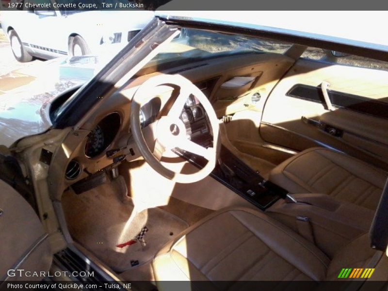 Tan / Buckskin 1977 Chevrolet Corvette Coupe