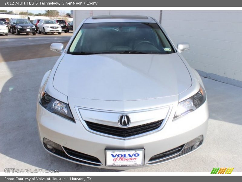 Silver Moon / Ebony 2012 Acura TL 3.5 Technology