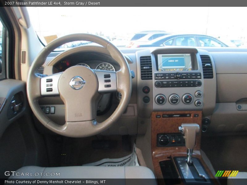 Storm Gray / Desert 2007 Nissan Pathfinder LE 4x4