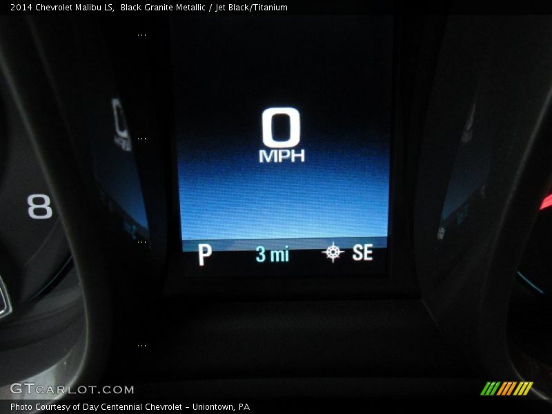 Black Granite Metallic / Jet Black/Titanium 2014 Chevrolet Malibu LS