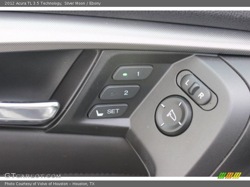 Silver Moon / Ebony 2012 Acura TL 3.5 Technology
