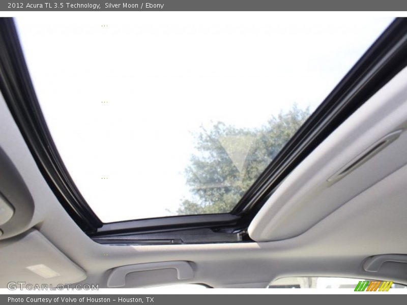 Silver Moon / Ebony 2012 Acura TL 3.5 Technology