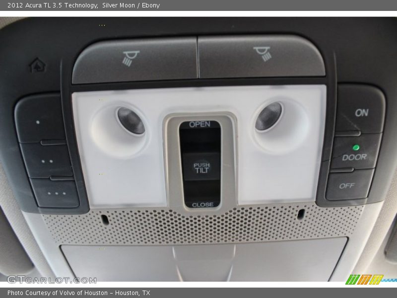 Silver Moon / Ebony 2012 Acura TL 3.5 Technology