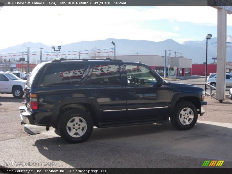 Dark Blue Metallic / Gray/Dark Charcoal 2004 Chevrolet Tahoe LT 4x4