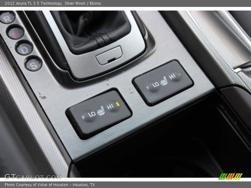 Silver Moon / Ebony 2012 Acura TL 3.5 Technology