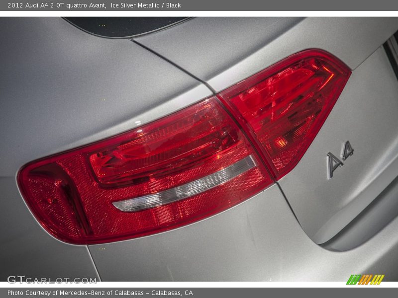 Ice Silver Metallic / Black 2012 Audi A4 2.0T quattro Avant