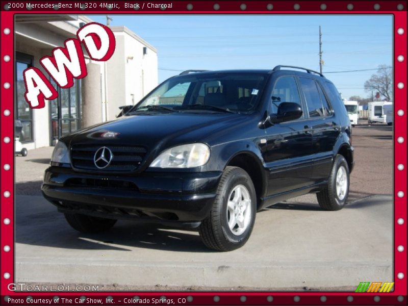 Black / Charcoal 2000 Mercedes-Benz ML 320 4Matic