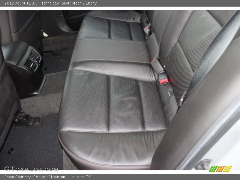 Silver Moon / Ebony 2012 Acura TL 3.5 Technology