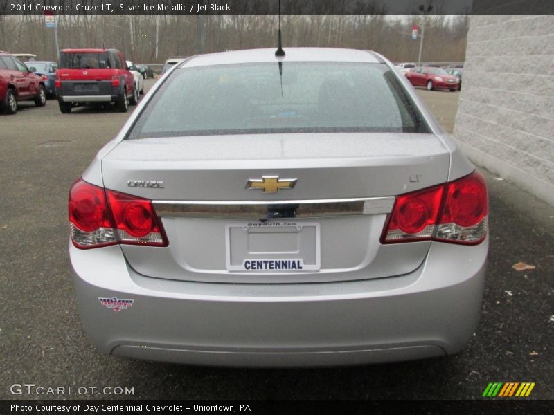 Silver Ice Metallic / Jet Black 2014 Chevrolet Cruze LT