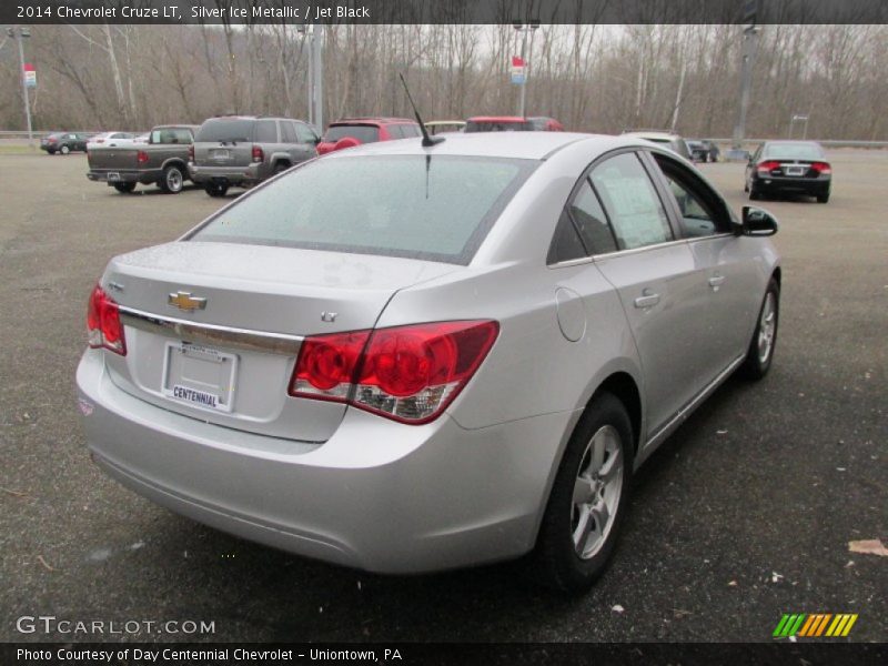 Silver Ice Metallic / Jet Black 2014 Chevrolet Cruze LT