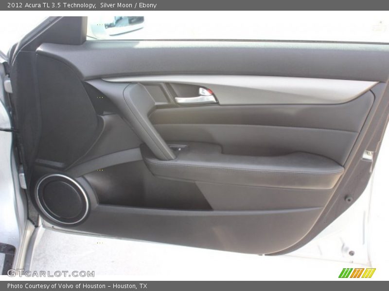 Silver Moon / Ebony 2012 Acura TL 3.5 Technology