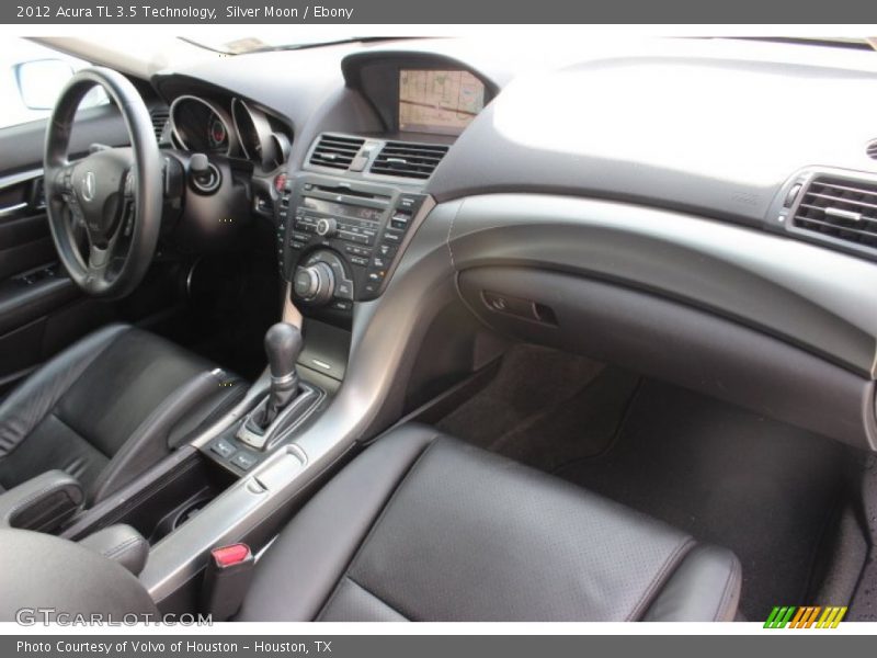 Silver Moon / Ebony 2012 Acura TL 3.5 Technology