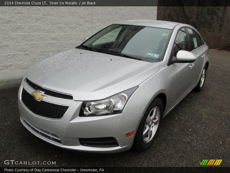 Silver Ice Metallic / Jet Black 2014 Chevrolet Cruze LT