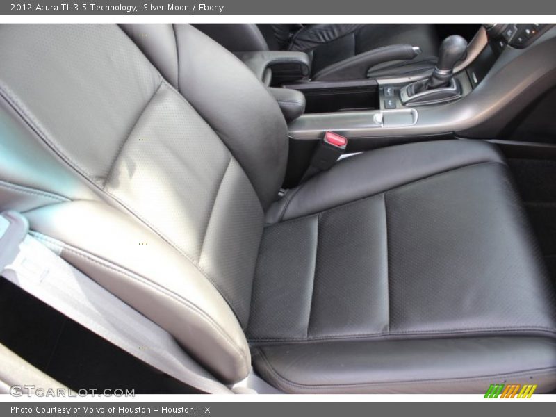 Silver Moon / Ebony 2012 Acura TL 3.5 Technology