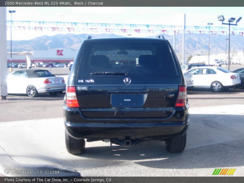 Black / Charcoal 2000 Mercedes-Benz ML 320 4Matic