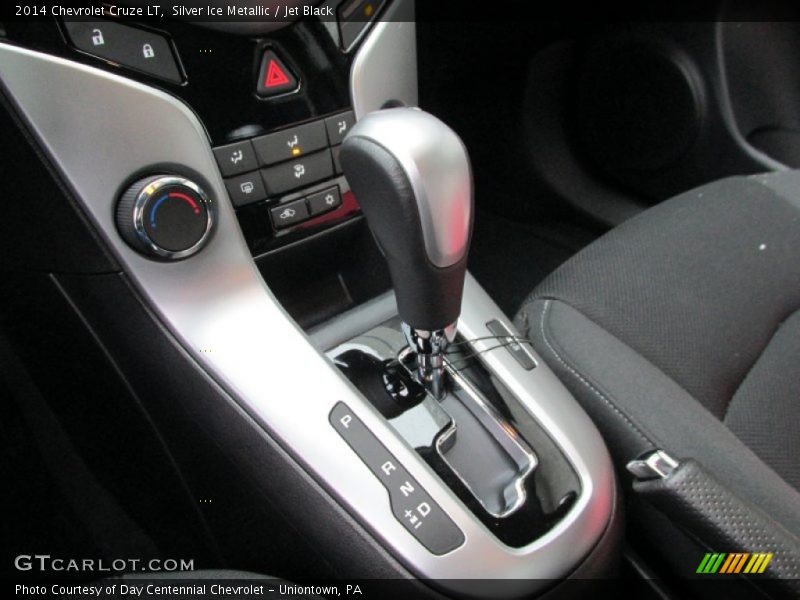 Silver Ice Metallic / Jet Black 2014 Chevrolet Cruze LT