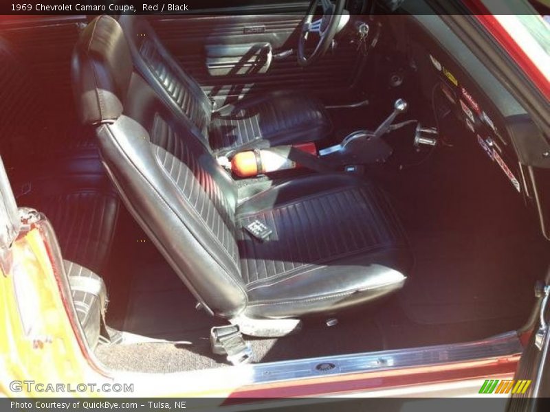 Red / Black 1969 Chevrolet Camaro Coupe