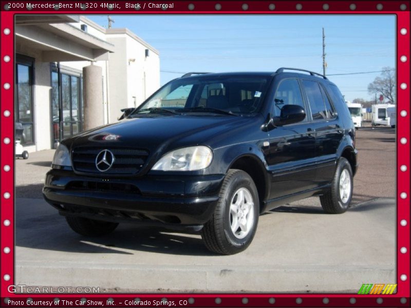 Black / Charcoal 2000 Mercedes-Benz ML 320 4Matic