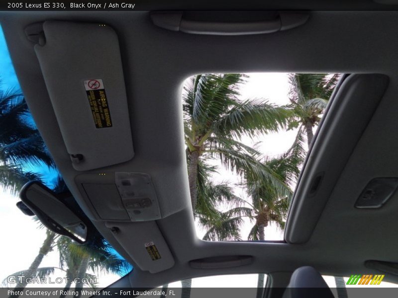 Black Onyx / Ash Gray 2005 Lexus ES 330